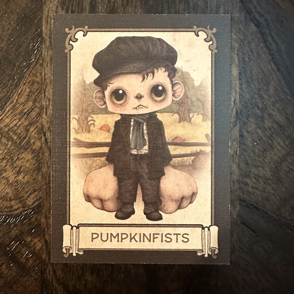 Gideon’s Bakehouse Trading Card Pumpkinfists #25